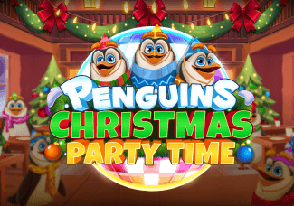 Penguins Christmas Party Time